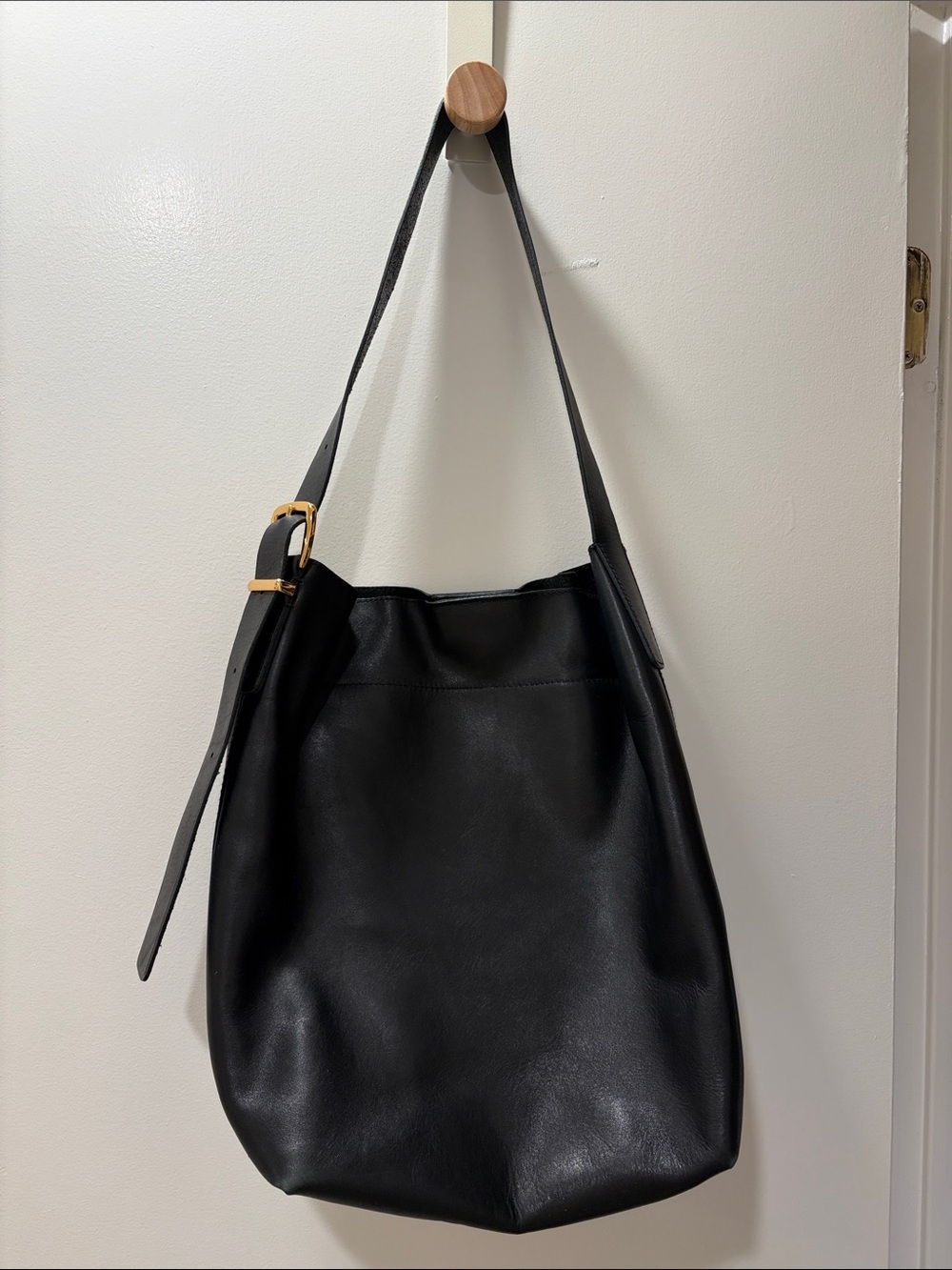 Madewell Black Leather Bag